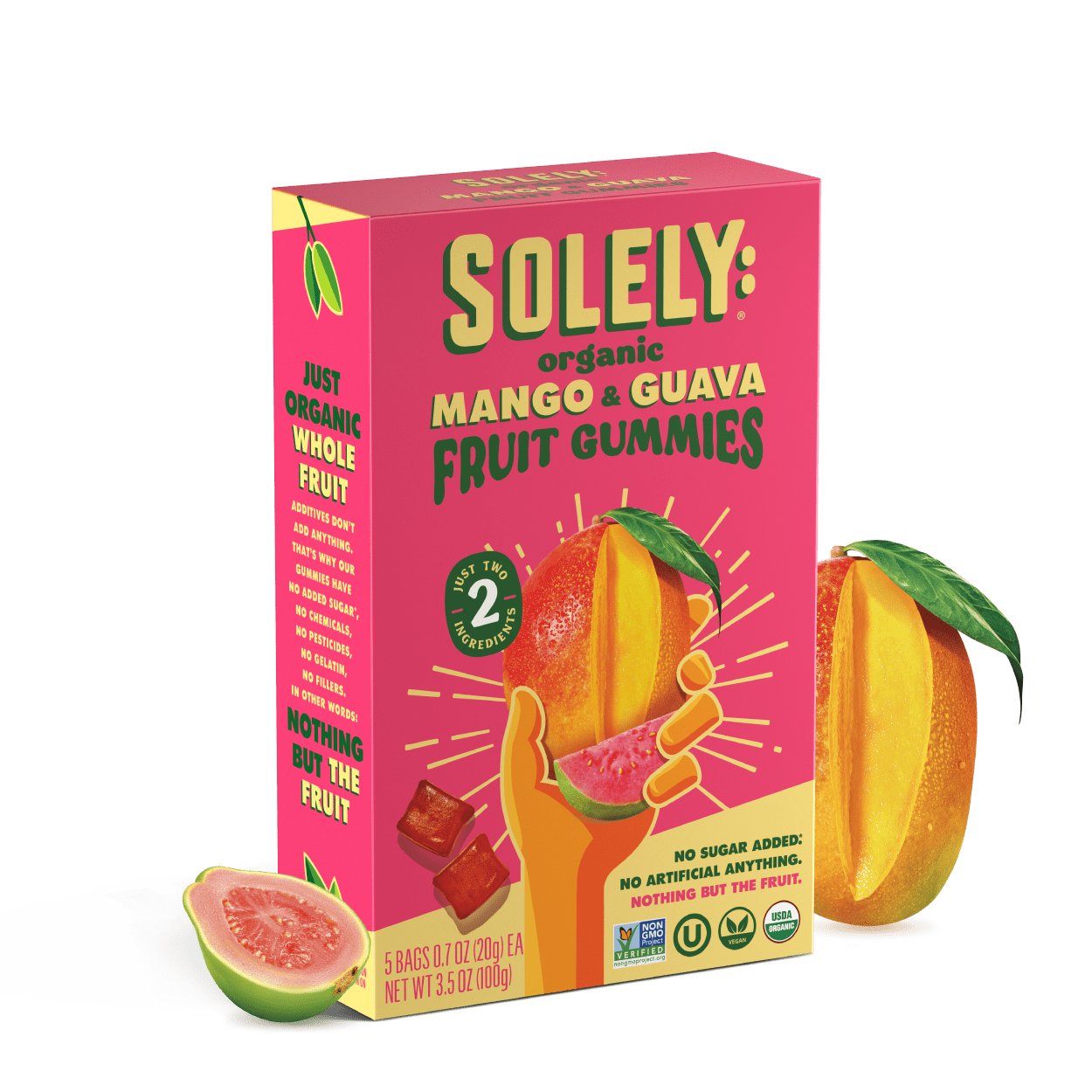 Organic Mango and Guava Whole Fruit Gummies
