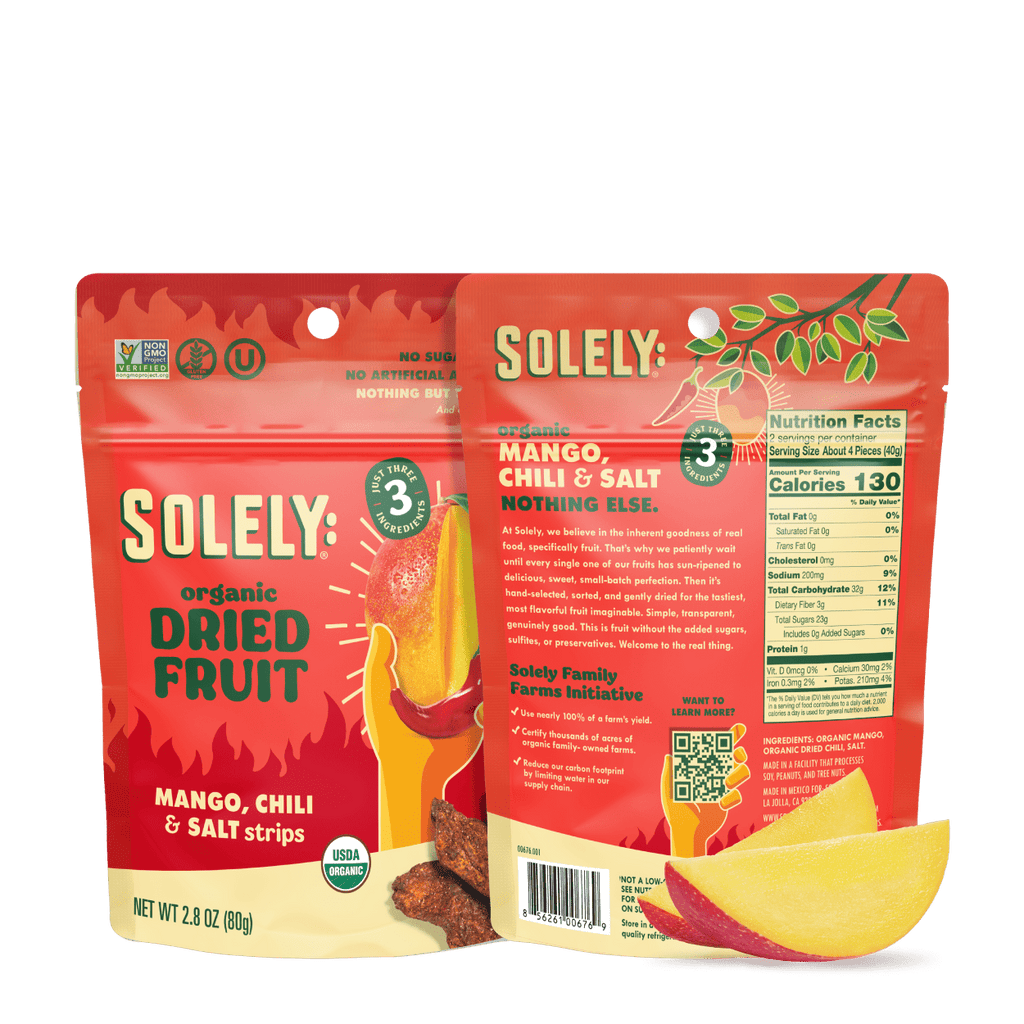 Organic Mango Strips With Chili and Salt