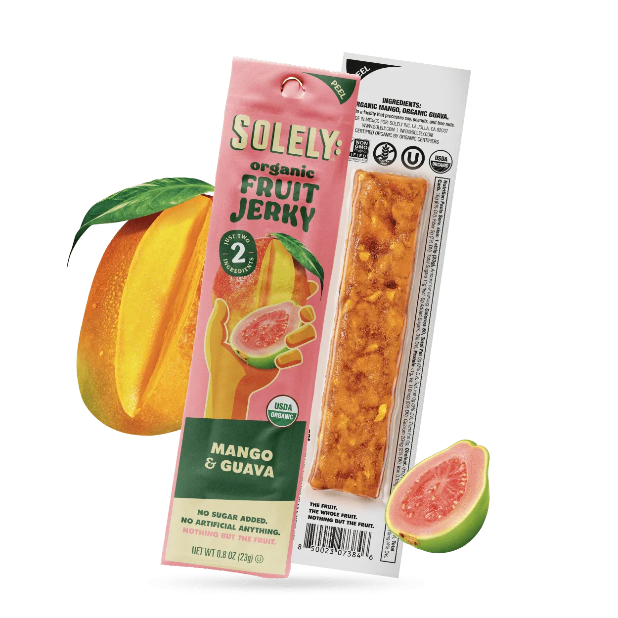 Organic Mango Guava Fruit Jerky