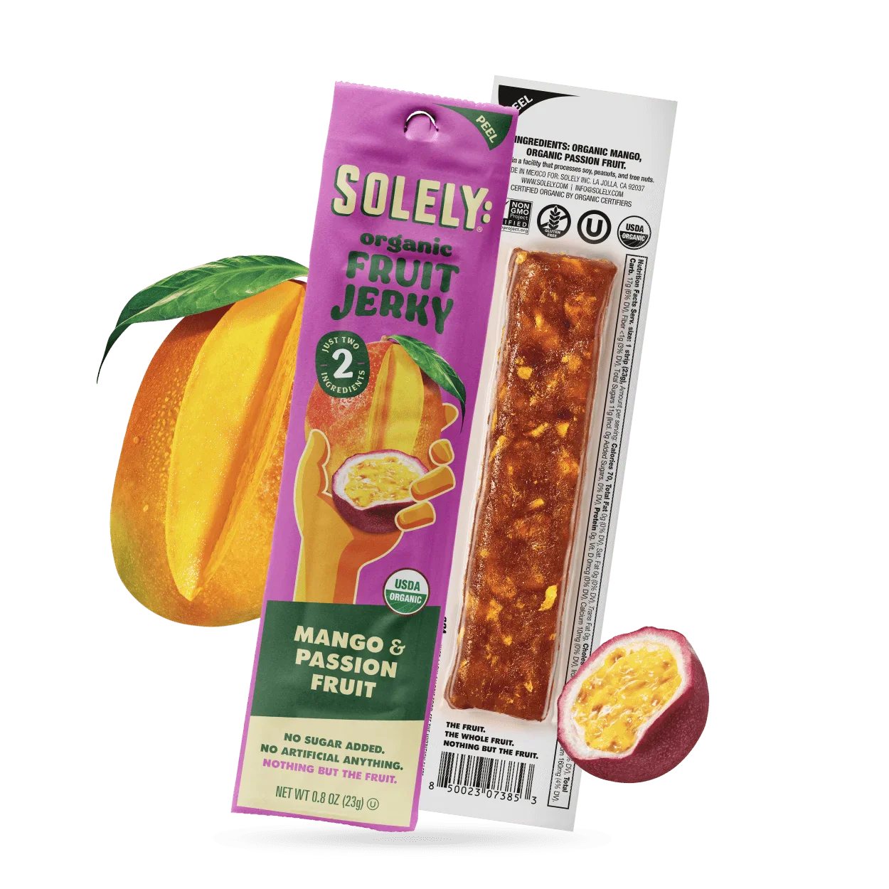 Organic Mango Passion Fruit Jerky