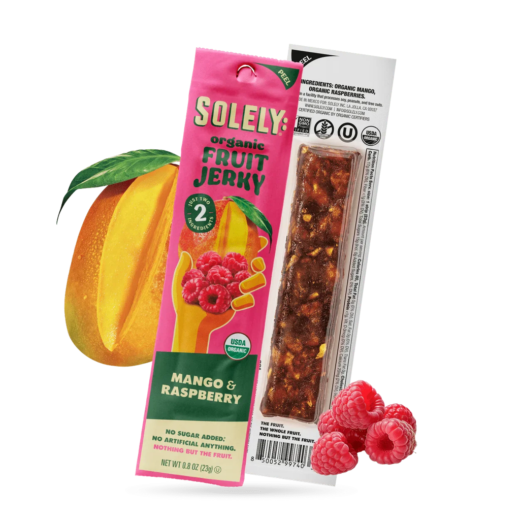 Organic Mango Raspberry Fruit Jerky